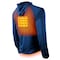 Gobi Heat Apex Men's Heated Hoodie, Blue, M 723503 - alternate 3