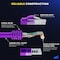 Maximm 3ft Cat6 10Gbps 550MHz UTP Ethernet Cable, 100PK, Purple, 100PK CAT6CCA-3PU-100PK - alternate 6