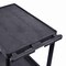 Luxor Utility Cart with Lipped Plastic Shelves, 400 lb Load Capacity, 3 Shelves, 24 in L, 32 in W TC211-B - alternate 16