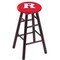 Holland Bar Stool Co Maple Bar Stool, Dark Cherry Finish, Rutgers Seat RC30MSDC - alternate 1