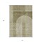 Homeroots 3' X 5' Taupe Beige And Tan Geometric Washable Indoor Outdoor Area Rug 582740 - alternate 7