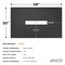 Anzzi 59 in. x 35 in. Barrier-Free Showerbase in Black with Center Drain, SMC Construction, Slip-Resistant SB-AZ409C-BL - alternate 10
