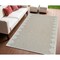 Homeroots 4' X 6' Beige And Brown Geometric Distressed Indoor Outdoor Area Rug 558753 - alternate 6