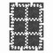 Southern Oaks 18in x 18in Black Rubber Tiles & Edges with White Flake 49234 - alternate 8