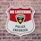 Signmission No Loitering Shield Sign Police Enforced, 18 Inch X 18 Inch, Plastic Sign SHI-P-18-396 - alternate 6