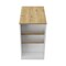 Homeroots White And Natural 36in Kitchen Island With Storage 519051 - alternate 5