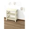 Homeroots 25" White Wood Two Tier Bookcase 389563 - alternate 4