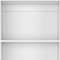 Homeroots Set of Two White Wood Nine Tier Modular Bookcase, 2PK 546623 - alternate 2
