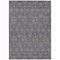 Homeroots 10' X 14' Navy Blue Beige And Taupe Floral Washable Indoor Outdoor Area Rug 582295 - alternate 6