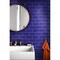 Apollo Tile Cobalt Blue 3 in x 6 in Glass Glossy Wall Subway 5 sqft/case, 40PK APLA88012 3X6A - alternate 7