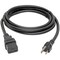 Eaton Tripp Lite Series Computer Power Cord, C19 to NEMA 5-15P - Heavy-Duty, 15A, 125V, 14 AWG, 8 ft. P034-008 - alternate 4