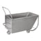 Pucel Slant Front Dump Truck, Roll-Over, 24 in W x 42 in D x 18 in H, Gray RODT-42 - alternate 1