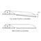 Taco Marine TACO Command Ratchet Hinge - 18 1/2in - 316 Stainless Steel Polished w/Hard Stop H25-0048 - alternate 4