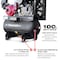 Tomahawk Power 30 Gallon Air Compressor 13HP Honda GX390 Engine Horizontal Tank 24.4 CFM @ 90 PSI Gas-Powered TAC30H-390 - alternate 6