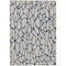 Homeroots 5' X 8' Beige And Blue Geometric Washable Indoor Outdoor Area Rug 599173 - alternate 9