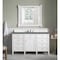 James Martin Vanities Brittany 60'' S Vanity, Bright White w/ Parisien Bleu Silestone Top w/FreePower Wireless Charger 655-V60S-BW-FPBL - alternate 9