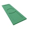 Ekena Millwork True Fit PVC Center Circle Arts & Crafts Fixed Mount Shutters, Lilly Pads, 12W x 32H, PR TFP001AC12X032LP - alternate 13
