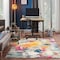 World Rug Gallery Sky Collection Modern Abstract Area Rug 6 ft 6 in x 6 ft 6 in Square Multi 232MULTI6SQ - alternate 6
