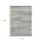 Homeroots 10' X 14' Linen And Beige Abstract Washable Indoor Outdoor Area Rug 631118 - alternate 6