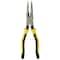 Klein Tools 8 9/16 in J203 Needle Nose Plier, Side Cutter Plastic Dipped Handle J203-8 - alternate 14