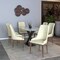 Leisuremod Viva Collection Modern Wooden Dining Chair in Cream, 4PK VC24CR4 - alternate 9