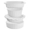 Gibson Elite Stoneware Gracious Dining 4 Piece Bakeware Set in White 131667.04 - alternate 5