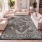 Jonathan Y Modern Persian Vintage Medallion Black 4 ft. x 6 ft. Area Rug MDP100D-4 - alternate 8