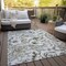 Homeroots 5' X 8' Brown Ivory And Tan Paisley Washable Indoor Outdoor Area Rug 588637 - alternate 7