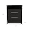 Homeroots Two Piece Black and Gray Bedroom Set 530261 - alternate 14