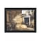 Homeroots A quiet place Black Framed Print Wall Art 407402 - alternate 1