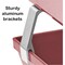 Acrimet Facility 2 Tier Letter Tray Front Load Size Desktop File Organizer Plastic Solid Pink 263.RO - alternate 6