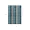 Homeroots 8' X 10' Teal Blue Navy Blue And Olive Green Plaid Washable Indoor Outdoor Area Rug 614020 - alternate 8