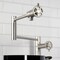 Kingston Brass Deck Mount Pot Filler Faucet, Brushed Nickel KS4708CG - alternate 4