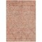 Homeroots 9' X 12' Pink And Brown Moroccan Washable Indoor Outdoor Area Rug 605137 - alternate 8