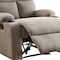 Homeroots 32" Gray Linen Recliner 286183 - alternate 4