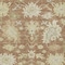 Homeroots 5' X 8' Copper Green And Ivory Floral Washable Indoor Outdoor Area Rug 605218 - alternate 9