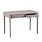 Homeroots 43" Gray Solid Wood Writing Desk With Two Drawers 402016 - alternate 6