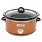 Brentwood Industries Scallop Pattern 4.5 Quart Slow Cooker in Copper SC-140C - alternate 1
