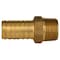 Water Source Pipe Adapter, 3/4 in, MNPT x Barb, Brass MA75NL - alternate 5