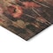 Homeroots 3' X 5' Gold Red And Brown Floral Washable Indoor Outdoor Area Rug 597056 - alternate 8