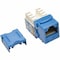 Tripp Lite Blue Punch Down Keystone Jack N238-001-BL - alternate 1