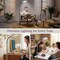 Lavish Home Floor Lamp Full Spectrum Natural Sunlight Lamp with Bendable Neck, Chrome 72-1242S - alternate 4