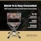 Arrowhead Outdoor 360Deg-Swiveling Compact Hunting Blind and Fishing Chair Stool Seat, Camouflage KKS0342U - alternate 7