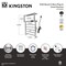 Kingston Brass Wall Mount Plug-In Towel Warmer, Polished Chrome DTC182831 - alternate 2