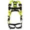 Fall Safe Safety Harness, Aluminum, S/M, Black/Green FS242IBD-S/M - alternate 1