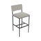 Bfm Seating Meghan Barstool, Grade 4 Upholstered Seat & Back - Steel Frame - Sand Black Finish JS33BM2157-2157SB - alternate 1