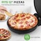 Nutrichef Countertop Pizza Maker, Black NCSW837BLACK - alternate 5