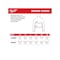Milwaukee Hand Trucks Tee Shirt Workskin M Long Sleeve Men's Crew Neck Gray Midweight Base Layer Gray 403B-M - alternate 25