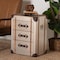 Baxton Studio Naylor Vintage Matte Bronze 3-Drawer Cabinet 250-13872-ZORO - alternate 9