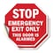 Signmission Exit Sign, Vinyl Decal, 4 in W, 4 in H OC-D-2PACK-4-301 - alternate 1